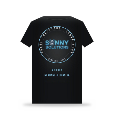 Sonny Solutions Sound Club Tee - Black