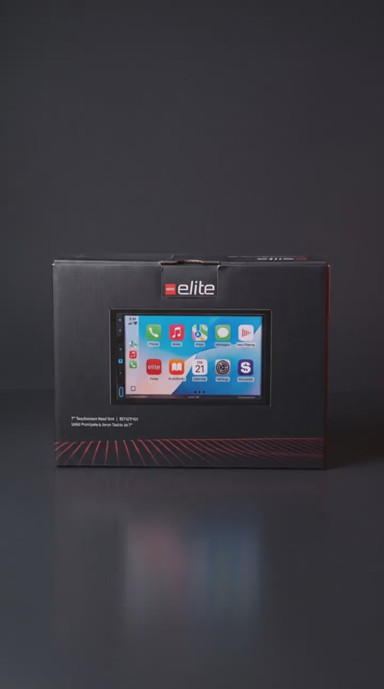 BOSS Elite wireless CarPlay head unit unboxing